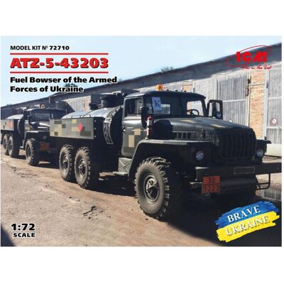 ICM ATZ-5-43203, Fuel Bowser of the Armed Forces of Ukraine ICM ATZ-5-43203, Fuel Bowser of the Armed Forces of Ukraine