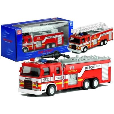 Lean Toys Feuerwehrauto - Maßstab 1:32 für Kinder Lean Toys Feuerwehrauto - Maßstab 1:32 für Kinder