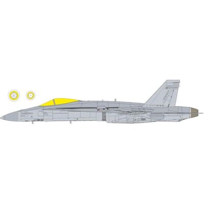 Eduard F/A-18C Tface for / Kinetic Eduard F/A-18C Tface for / Kinetic