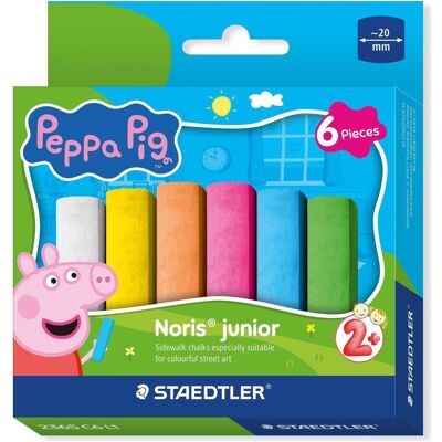Staedtler Peppa Pig Strassenmalkreiden (6x) Staedtler Peppa Pig Strassenmalkreiden (6x)