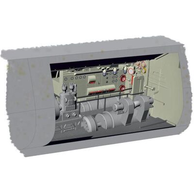 CMK U-Boot IX Electric Motor section CMK U-Boot IX Electric Motor section