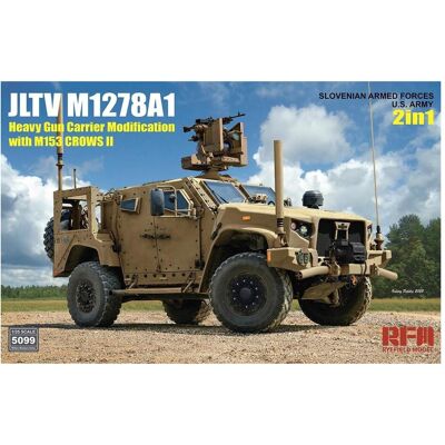 Rye Field Model JLTV M1278A1 Heavy Gun Carrier Modification with M153 CROWS II 2 in 1 Slovenian Armed Forces U.S. Ar Rye Field Model JLTV M1278A1 Heavy Gun Carrier Modification with M153 CROWS II 2 in 1 Slovenian Armed Forces U.S. Ar