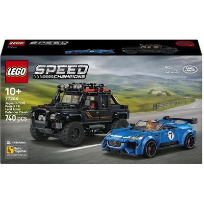 Jaguar Project 7 & Land Rover Defender (77264, LEGO Speed Champions) Jaguar Project 7 & Land Rover Defender (77264, LEGO Speed Champions)