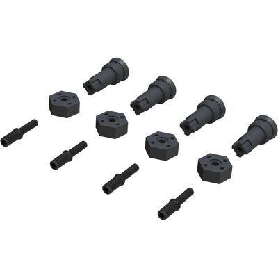 Arrma Wheel Axle and Hub Set Arrma Wheel Axle and Hub Set