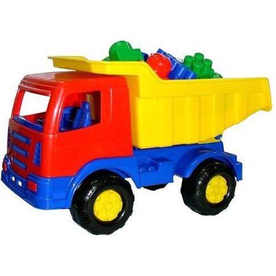 Wader Set No.186 tipper + Super-mix blocks - 9097 Wader Set No.186 tipper + Super-mix blocks - 9097