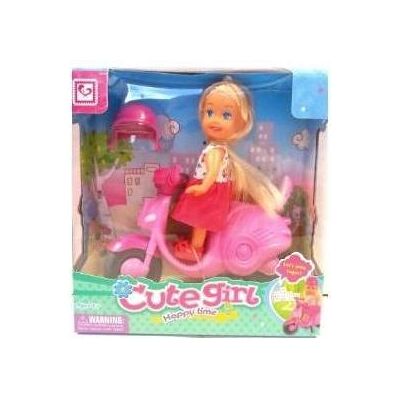 Pegaz Toys Puppe auf einem Roller Pegaz Toys Puppe auf einem Roller
