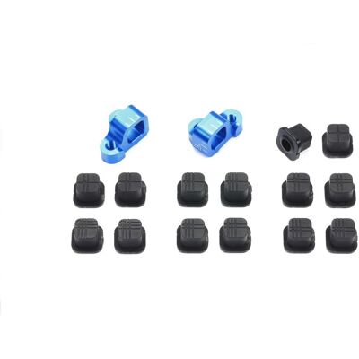 Tamiya Aluminum Adj. Sep. Suspension Mounts A Tamiya Aluminum Adj. Sep. Suspension Mounts A