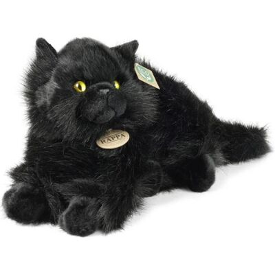 One for Fun Rappa Schwarze Plüschkatze liegend 30 cm / UMWELTFREUNDLICH / ab 0 Monaten (30 cm) One for Fun Rappa Schwarze Plüschkatze liegend 30 cm / UMWELTFREUNDLICH / ab 0 Monaten (30 cm)
