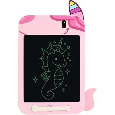 Lean Toys Lean Lcd-Zeichen- Und Schreibtafel Pink Unicorn Stylus Lean Toys Lean Lcd-Zeichen- Und Schreibtafel Pink Unicorn Stylus