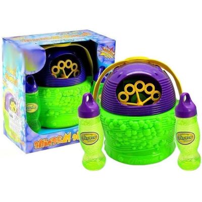 Lean Toys Soap bubble machine with lighting and special liquid Lean Toys Soap bubble machine with lighting and special liquid