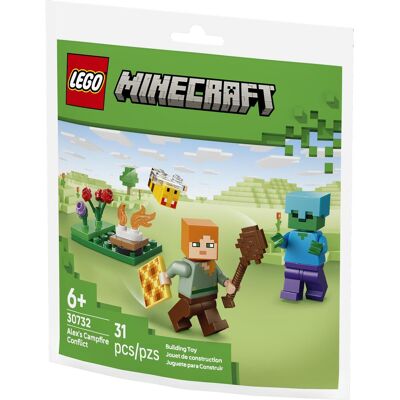 Alex Begegnung am Lagerfeuer (30732, LEGO Minecraft) Alex Begegnung am Lagerfeuer (30732, LEGO Minecraft)