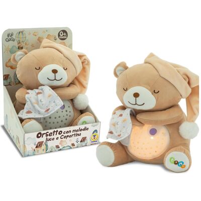 Teorema GOGO - TEDDYBÄR 25CM MIT LICHT UND MELODIE 2 FARB. (25 cm) Teorema GOGO - TEDDYBÄR 25CM MIT LICHT UND MELODIE 2 FARB. (25 cm)