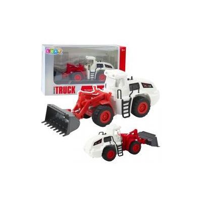 Lean Toys Baufahrzeug Bagger Bulldozer Bewegliche Metallschaufel Lichter Geräusche Lean Toys Baufahrzeug Bagger Bulldozer Bewegliche Metallschaufel Lichter Geräusche