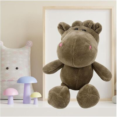 Lean Toys Lean Plüsch-Maskottchen Hippo Zum Knuddeln Mit Saugnapf Braun 23 X 12 Cm (12 cm) Lean Toys Lean Plüsch-Maskottchen Hippo Zum Knuddeln Mit Saugnapf Braun 23 X 12 Cm (12 cm)