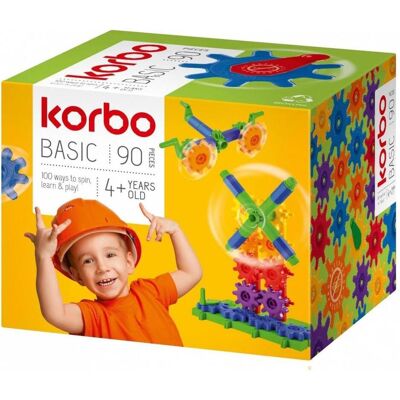 Korbo 90 Bausteine - Konstruktionsspielzeug Korbo 90 Bausteine - Konstruktionsspielzeug