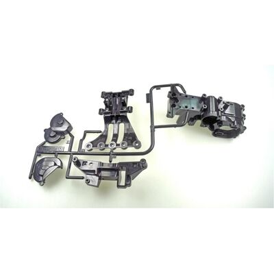 Tamiya TA-03R A-Teile Getr.-Geh. vo. schwarz Tamiya TA-03R A-Teile Getr.-Geh. vo. schwarz