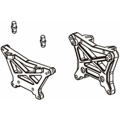 Jamara Stossdämpferhalter Dakar vo+hi VE2 Jamara Stossdämpferhalter Dakar vo+hi VE2