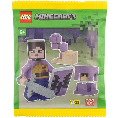 Lego Minecraft Paperbag – End-Krieger mit Shulker & Chorus-Pflanze Mini-Bauset fuer Fans & Sammler Lego Minecraft Paperbag – End-Krieger mit Shulker & Chorus-Pflanze Mini-Bauset fuer Fans & Sammler