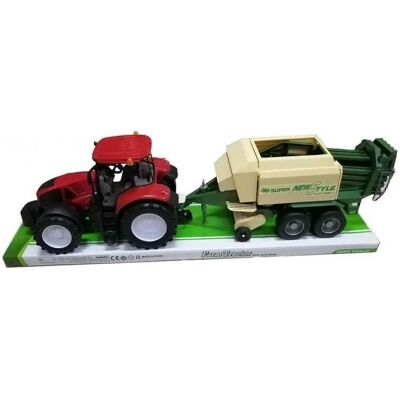 Teka Traktor mit Landmaschinen Teka Traktor mit Landmaschinen