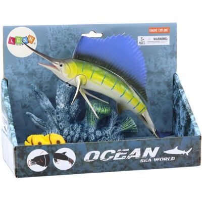 Lean Toys Korallenfischfigur Lean Toys Korallenfischfigur