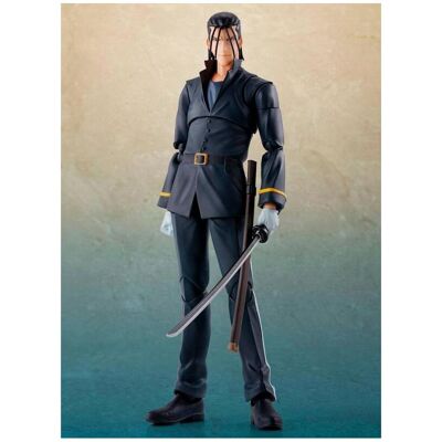 Bandai Rurouni Kenshin: Meiji Swordsman Romantic Story S.H. Figuarts Actionfigur Hajime Saito 17 cm Bandai Rurouni Kenshin: Meiji Swordsman Romantic Story S.H. Figuarts Actionfigur Hajime Saito 17 cm