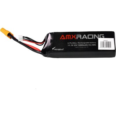 Amewi LiPo Akku 3S 11,1V 5000mAh 35C XT90 (5000 mAh, 11.10 V) Amewi LiPo Akku 3S 11,1V 5000mAh 35C XT90 (5000 mAh, 11.10 V)