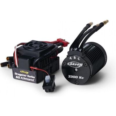 Carson 1:10 BL Set Dragster Turbo 3300 KV Carson 1:10 BL Set Dragster Turbo 3300 KV