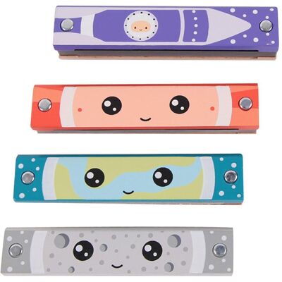 Classic World Mundharmonika mit Gesicht Classic World Mundharmonika mit Gesicht