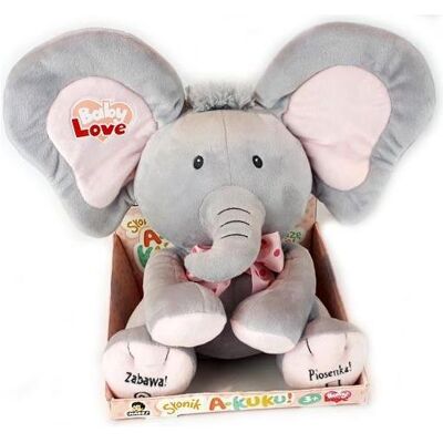 No Name Elefant A Peek-a-boo 24cm Lied guess.002454 52393 (26 cm) No Name Elefant A Peek-a-boo 24cm Lied guess.002454 52393 (26 cm)