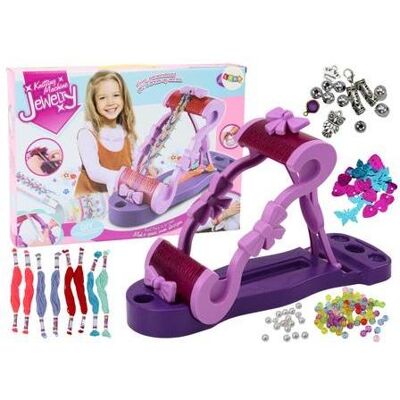 Lean Toys Kreativ Schmuckset - Bunte Perlen und Faden Lean Toys Kreativ Schmuckset - Bunte Perlen und Faden