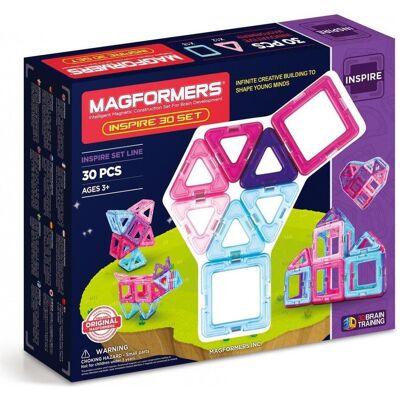 Magformers Inhale the blocks of 30 items Magformers Inhale the blocks of 30 items