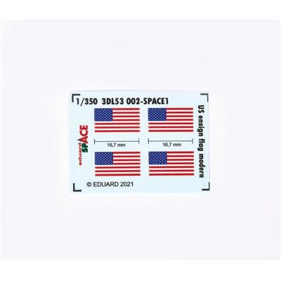 Eduard US ensign flag modern SPACE Eduard US ensign flag modern SPACE