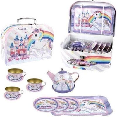 Magni Tea set in suitcase, with unicorn ( 3905 ) Magni Tea set in suitcase, with unicorn ( 3905 )