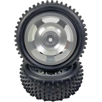 Absima 1:10 Aluminium Buggy Räderset 4WD PIN vorne 12mm Hex (2) Absima 1:10 Aluminium Buggy Räderset 4WD PIN vorne 12mm Hex (2)