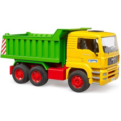 Bruder MAN TGA LKW mit Kippmulde (Jubi) Bruder MAN TGA LKW mit Kippmulde (Jubi)
