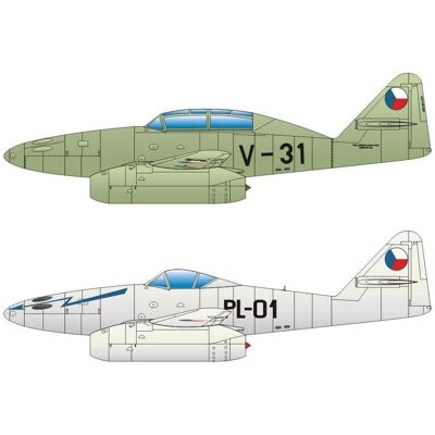 CMK S-92/CS-92 Decals (Czechoslova ME 262A/B CMK S-92/CS-92 Decals (Czechoslova ME 262A/B