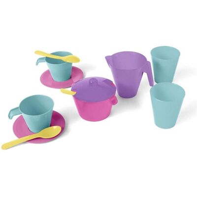 Wader 12-teiliges rosa Geschirrset Wader 12-teiliges rosa Geschirrset