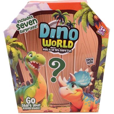 Johntoy Dino World – Slime & Fun Mysterybox – 7-tlg. Johntoy Dino World – Slime & Fun Mysterybox – 7-tlg.