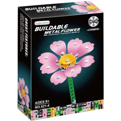 Lobbes Metallbaukasten Rosa Blume Lobbes Metallbaukasten Rosa Blume