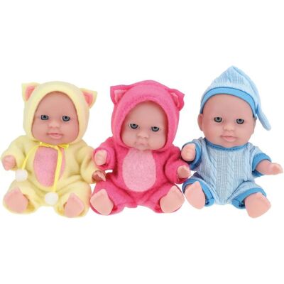 Baby Puppe - 14cm, Mehrfarbig, Realistisches Design - Baby Puppe Baby Puppe - 14cm, Mehrfarbig, Realistisches Design - Baby Puppe