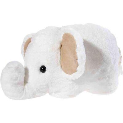 Heunec KUMA Kissen Elefant weiss und grau Heunec KUMA Kissen Elefant weiss und grau