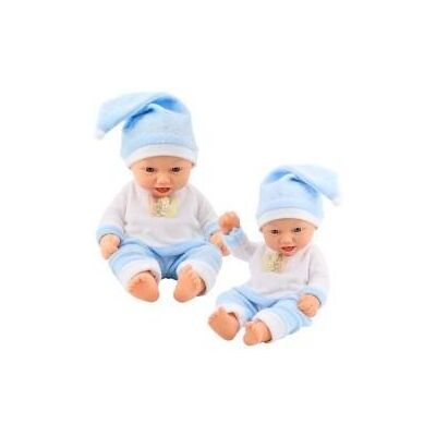 Lean Toys Lean Babypuppe Im Blauen Pyjama Mütze Mit Bommel Lean Toys Lean Babypuppe Im Blauen Pyjama Mütze Mit Bommel