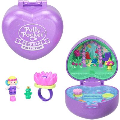 Mattel Polly Pocket Set mit Ring (Assortiert - 1 Stück) Mattel Polly Pocket Set mit Ring (Assortiert - 1 Stück)