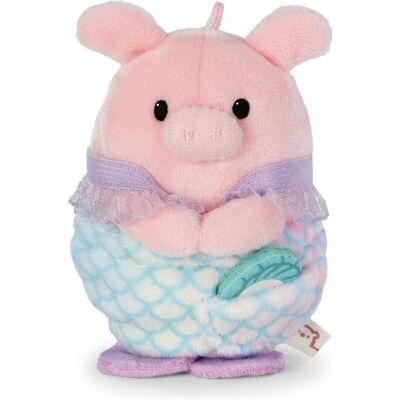 NICI Kuscheltier mymochi Schwein Onk mit Muschel und Meerjungfraukostüm rosa 8cm Geschenkbox (8 cm) NICI Kuscheltier mymochi Schwein Onk mit Muschel und Meerjungfraukostüm rosa 8cm Geschenkbox (8 cm)
