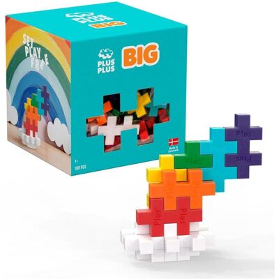Plus-Plus 100 Kreativ Bausteine BIG Regenbogen Plus-Plus 100 Kreativ Bausteine BIG Regenbogen
