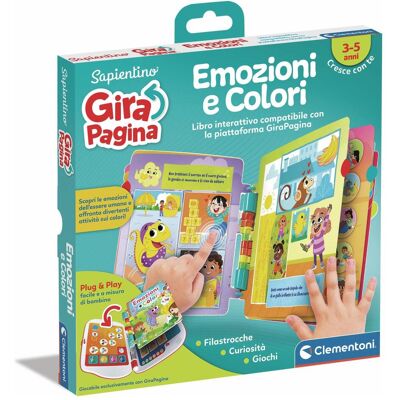 Clementoni Girapagina - Libro Emozioni e Colori Clementoni Girapagina - Libro Emozioni e Colori
