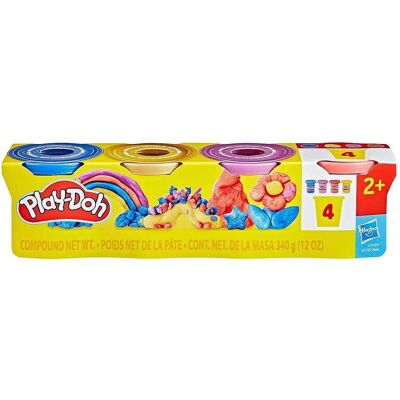 Play-Doh Metallic Knete 4er-Pack - Play-Doh Play-Doh Metallic Knete 4er-Pack - Play-Doh