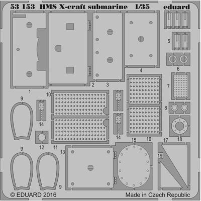 Eduard HMS X-craft submarine for Merit Eduard HMS X-craft submarine for Merit