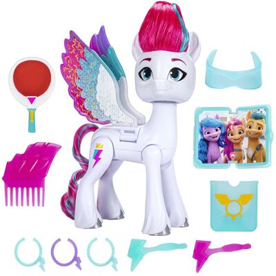 My Little Pony Zipp Storm Überraschungsflügel Modepuppe mit Flügeln und Zubehör My Little Pony Zipp Storm Überraschungsflügel Modepuppe mit Flügeln und Zubehör