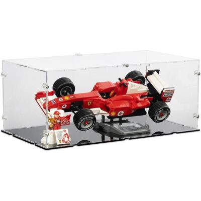 iDisplayit Acryl-Display für LEGO 11375 Ferrari F2004 & Michael Schumacher (Mit schwarzem Boden) iDisplayit Acryl-Display für LEGO 11375 Ferrari F2004 & Michael Schumacher (Mit schwarzem Boden)